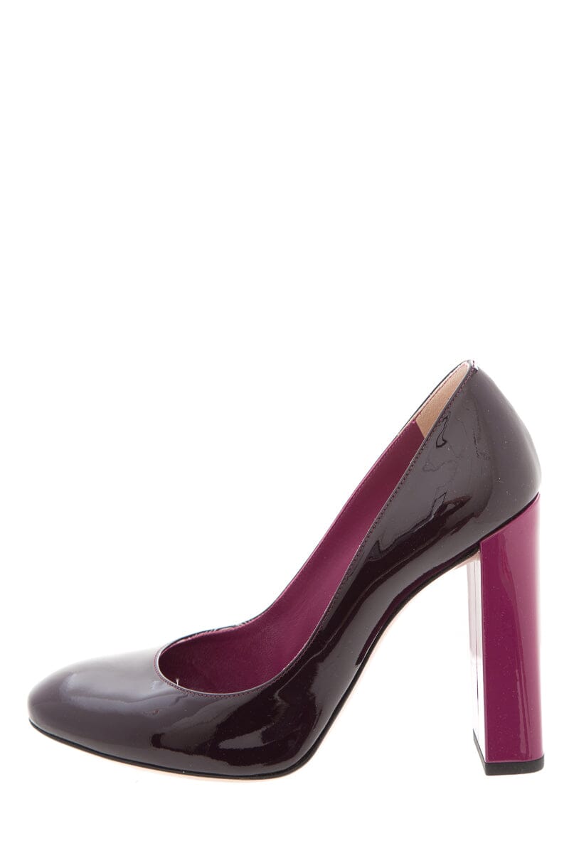 Fendi Burgundy & Magenta Patent  Heels SZ 37