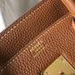 HM Birkin Brown Epsom Gold Hardware Bag For Women, Handbags, Shoulder Bags 30cm/12in