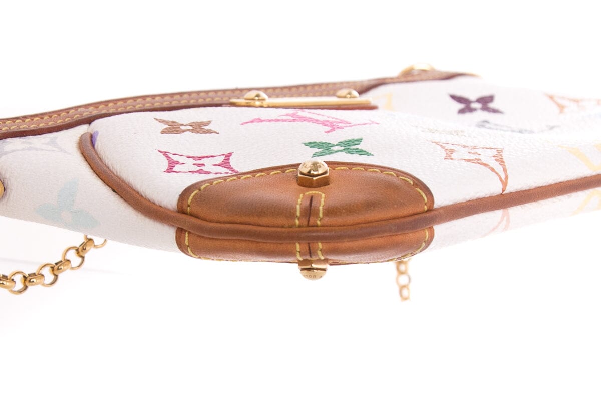 Louis Vuitton MILLA PM White Multi Monogram Pouchette