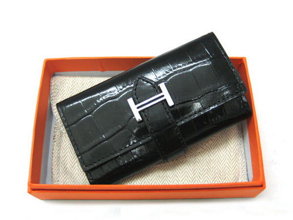 Hermes Wallet H1132 Ladies Accessory Crocodile