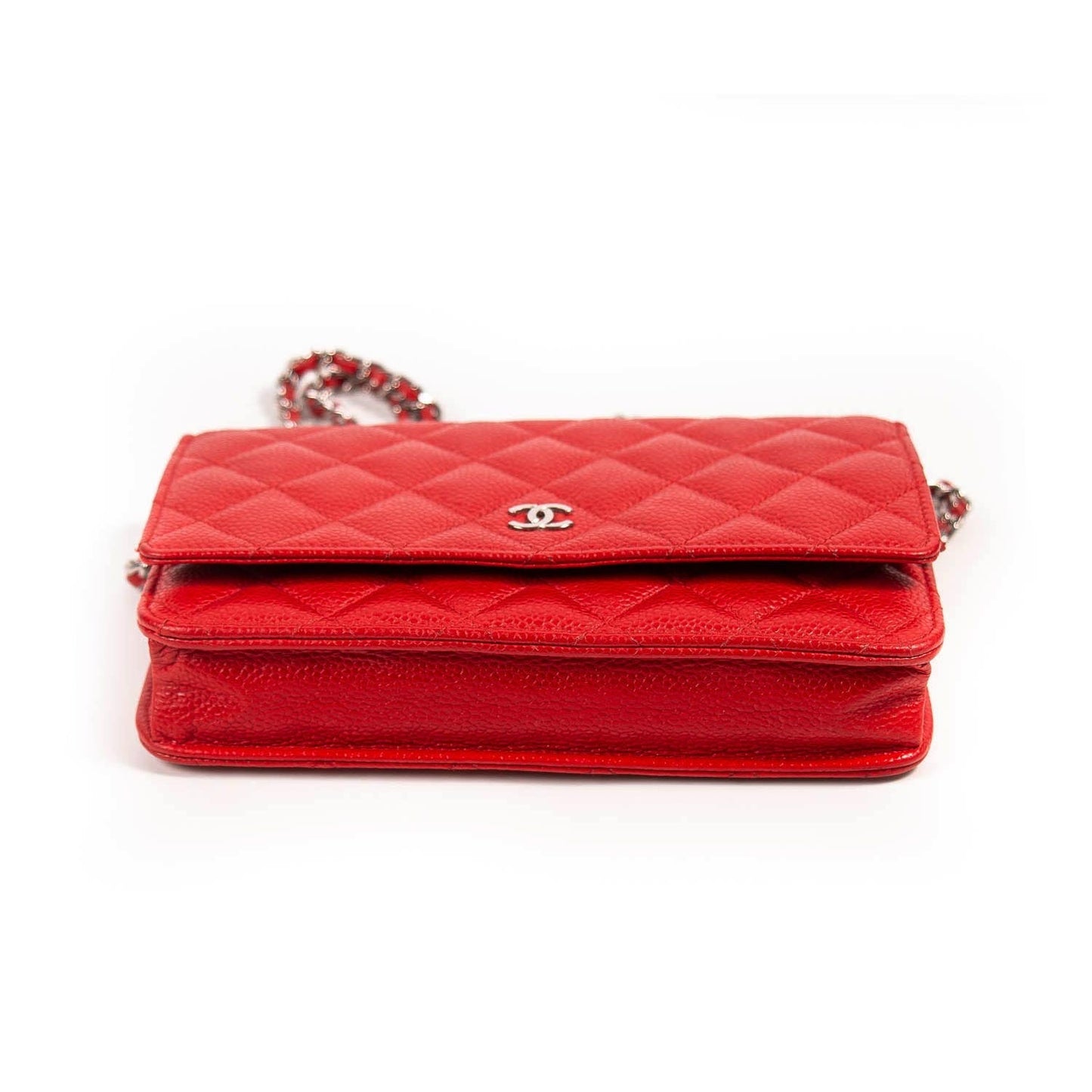 Chanel Caviar Wallet on Chain