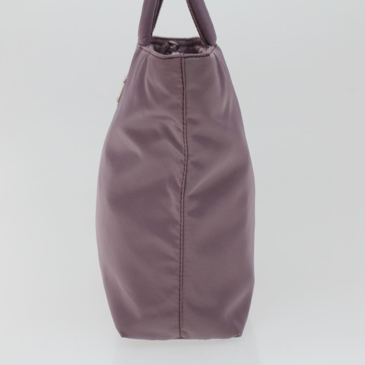 PRADA Hand Bag Nylon Purple  cl574