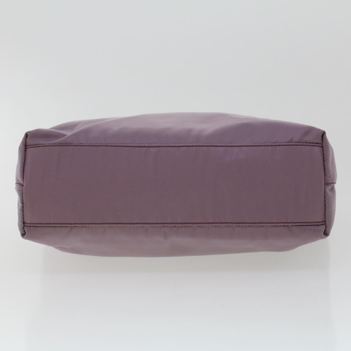 PRADA Hand Bag Nylon Purple  cl574