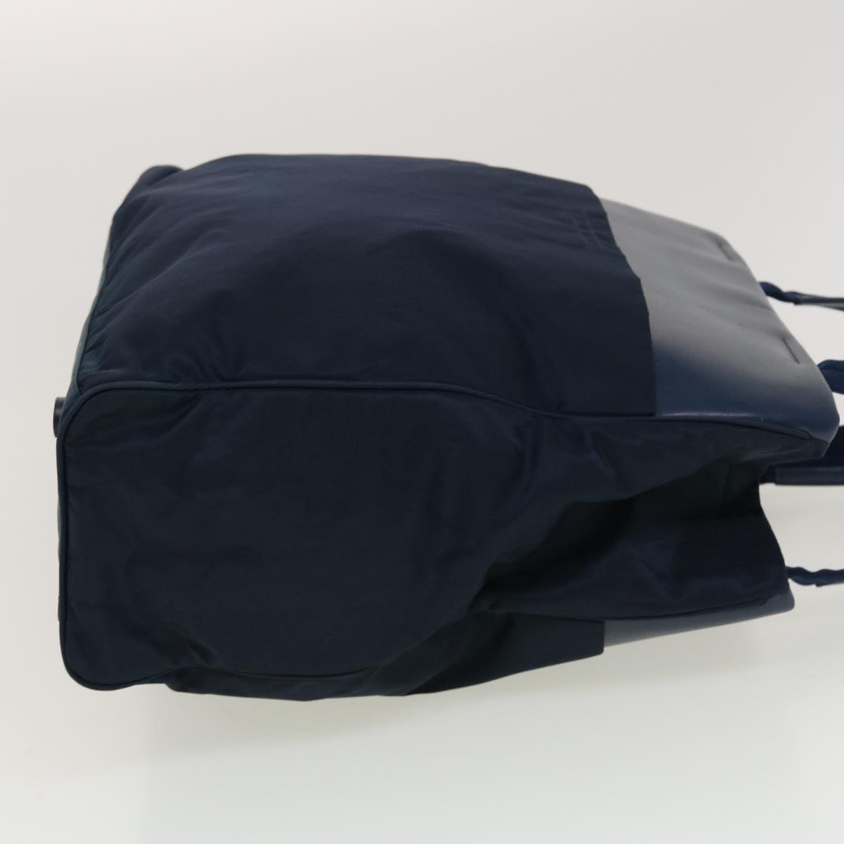 PRADA Shoulder Bag Nylon Navy  cl595