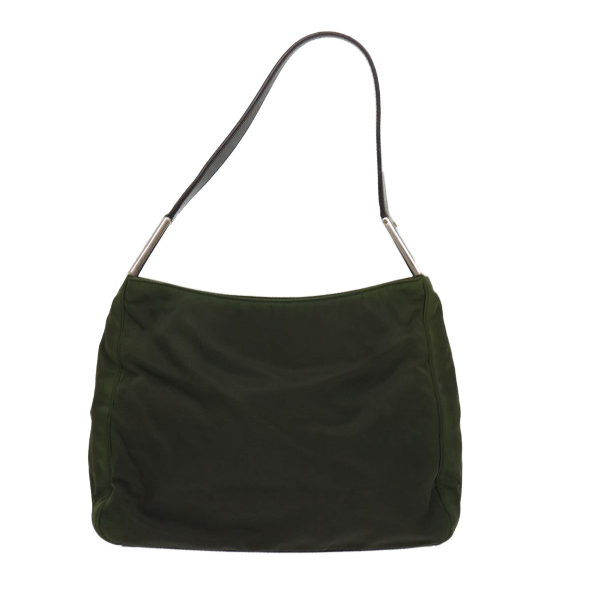 PRADA Shoulder Bag Nylon Green  cl654