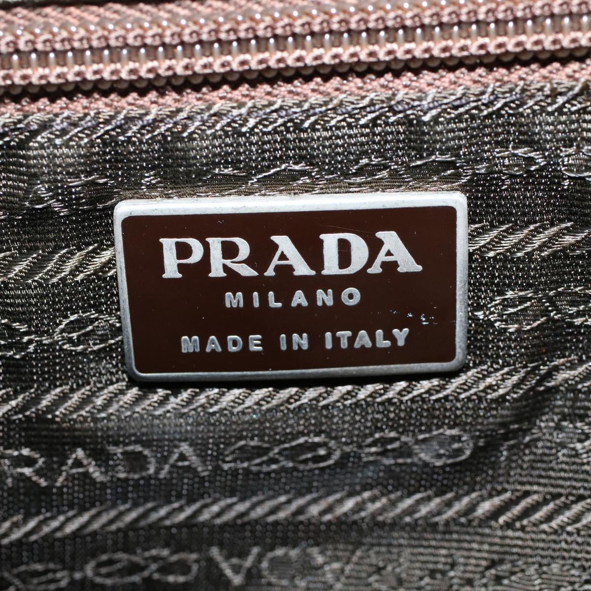 PRADA Shoulder Bag Nylon Green  cl666