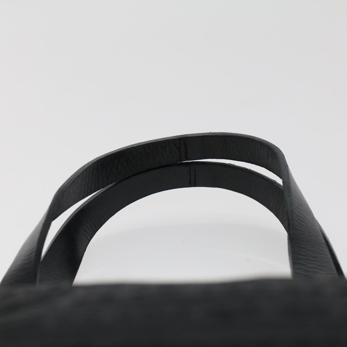 PRADA Hand Bag Nylon Black  cl667