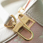 LV Bagatelle BB Monogram Empreinte Beige / Pink / Yellow For Women, Shoulder And Crossbody Bags 22cm/8.7in LV M46113