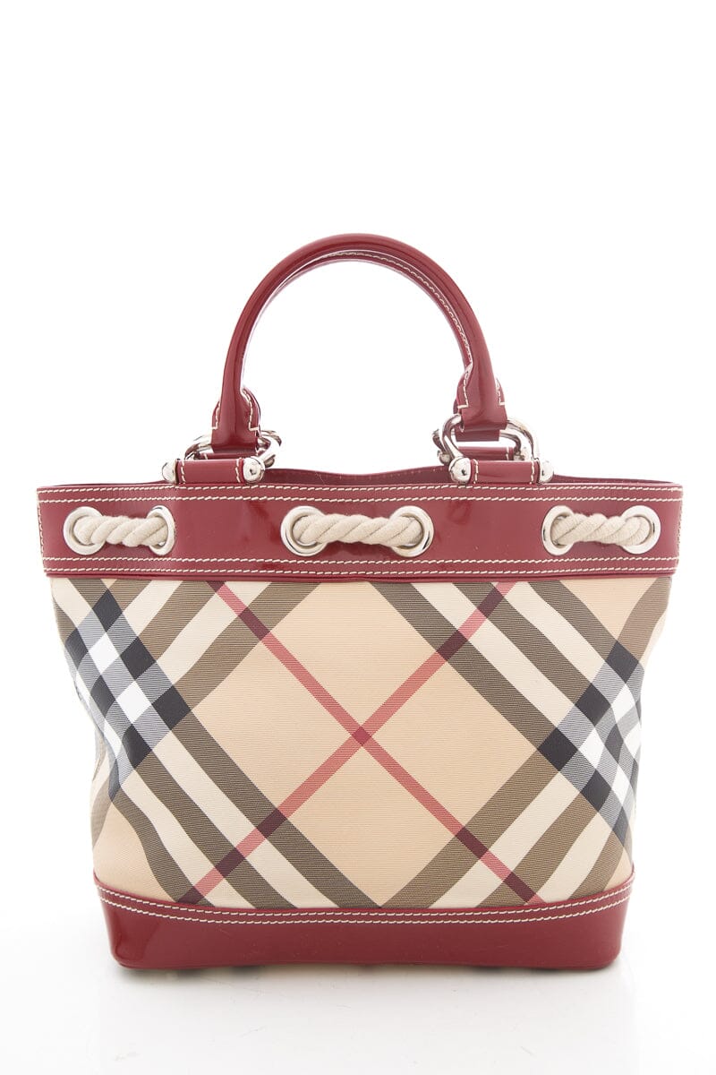 BBR Red & Beige Nova Tote