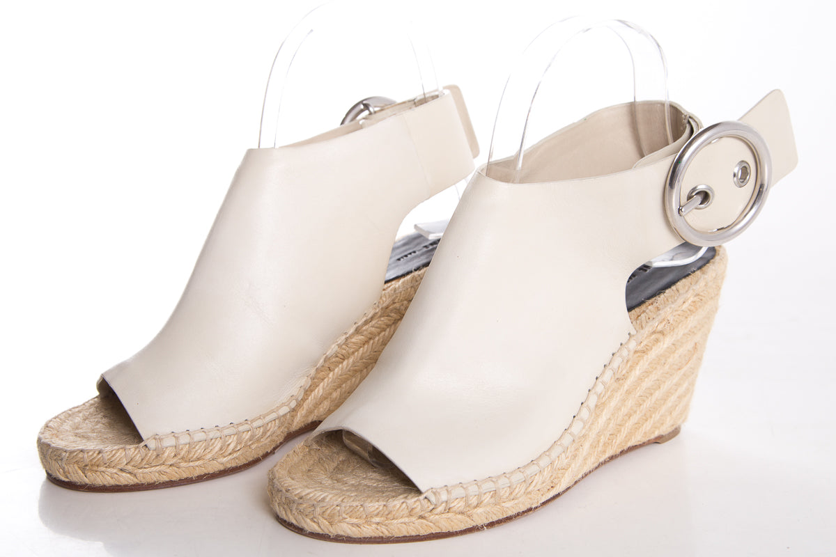 Celine Ivory Espadrille SZ 37