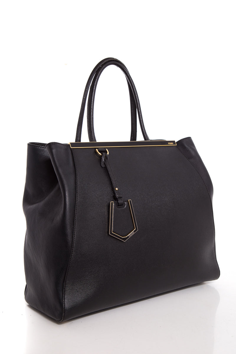 Fendi Black Sac Du Jour Large Handbag