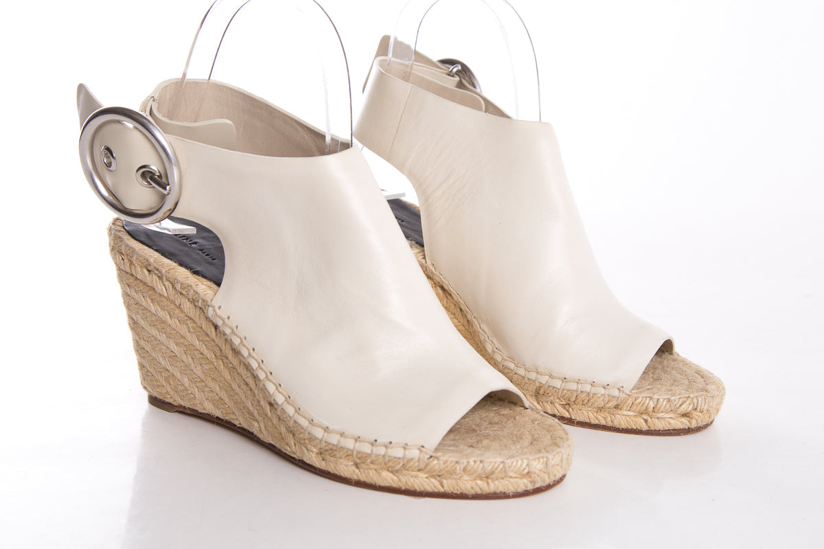 Celine Ivory Espadrille SZ 37