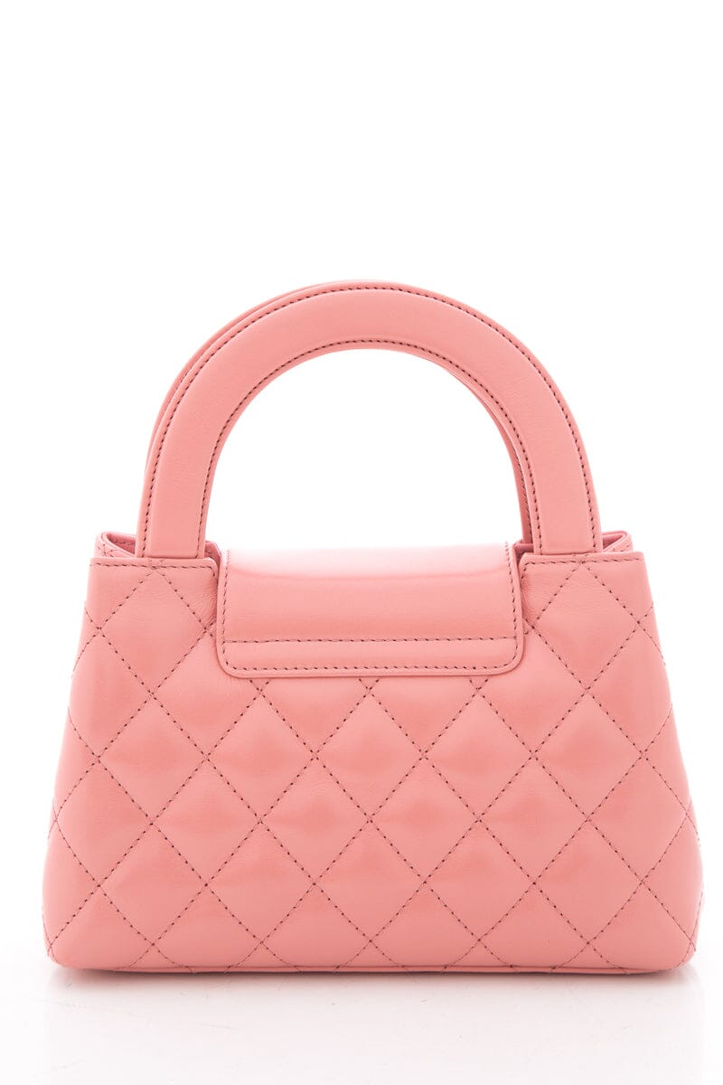 Chanel 2023 Pink Calfskin Small Kelly Shopper