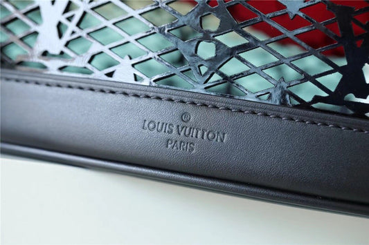 LV Bucket PM Monogram Lace By Nicolas Ghesquiere Black For Women, Shoulder And Crossbody Bags 26cm/10.2in LV M20352
