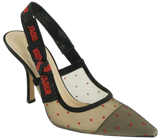 Dior Jadior Polka Dot Slingback Pumps