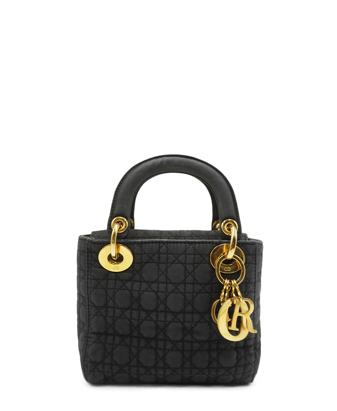 Mini Lady Dior in Nylon Black