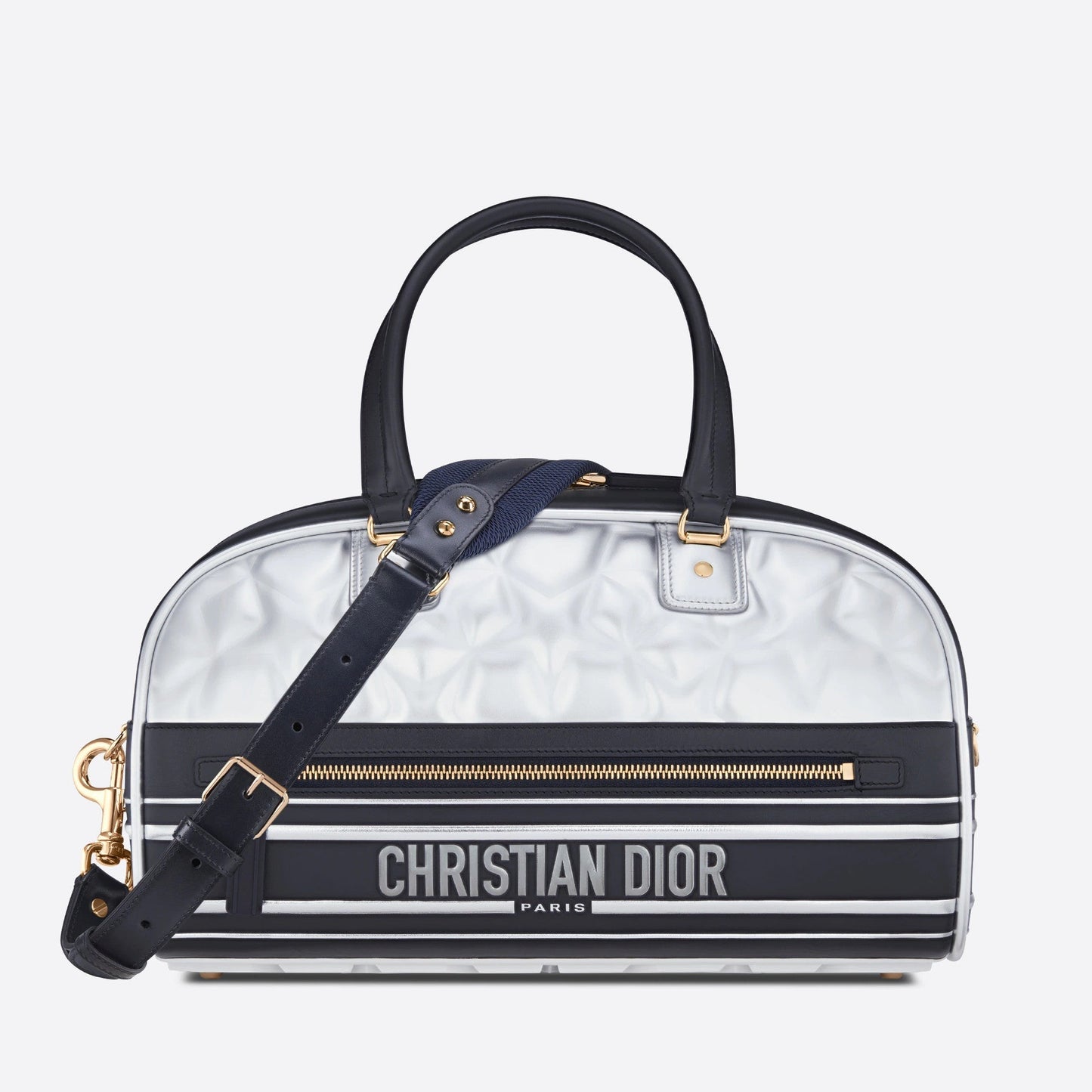 MEDIUM DIOR VIBE ZIP BOWLING BAG