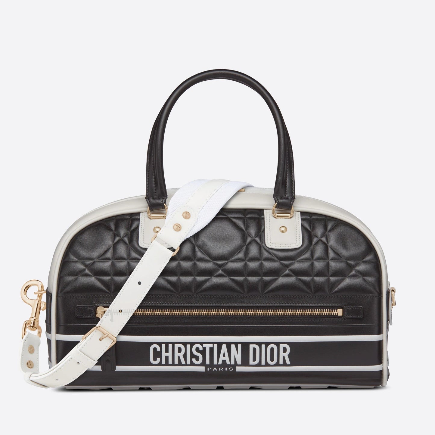 MEDIUM DIOR VIBE ZIP BOWLING BAG