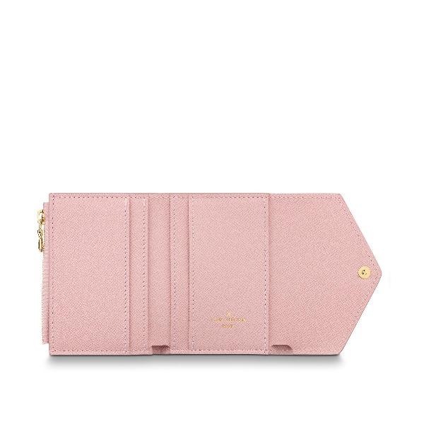 Louis Vuitton Zoé Wallet Damier Azur Eau de Rose Pink