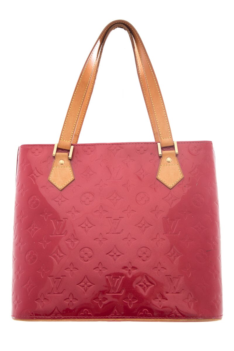 Louis Vuitton Red Monogram Vernis Handbag