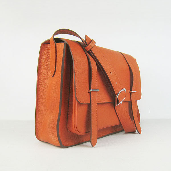 Hermes Steve H2810 Cow Leather Orange