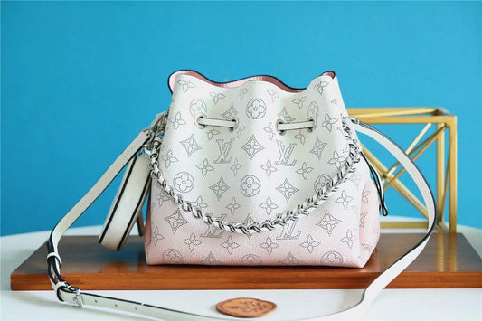 LV Bella Bucket Bag Pink For Women, Shoulder And Crossbody Bags 7.5in/19cm LV M57855