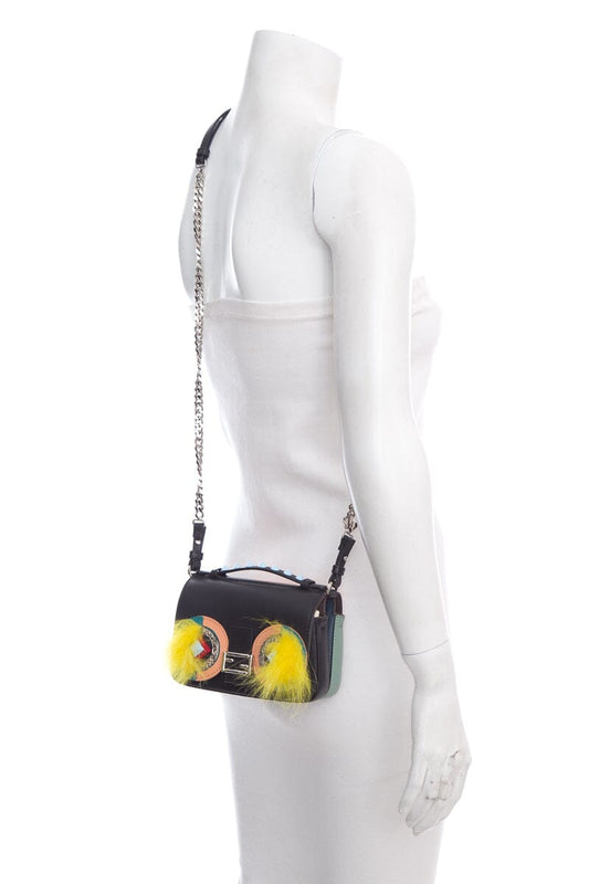 Fendi Multicolor Double Baguette Monster Cross-Body