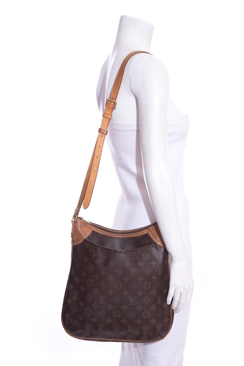 Louis Vuitton Brown Monogram Odeon Shoulder Bag