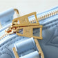 LV Alma BB Bag Handbags, Shoulder and Cross Body Bags For Women In Bleu Glacier Blue 9.6in/25cm LV M59822