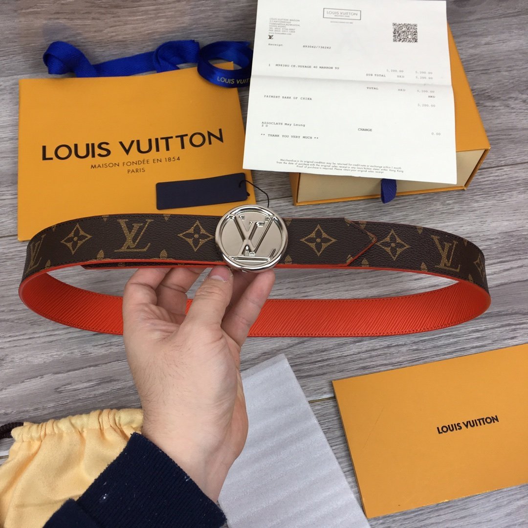 Leather Belt Louis Vuitton