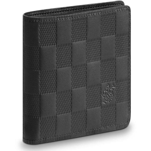 Louis Vuitton Multiple Wallet Damier Infini Leather Onyx