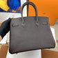 HM Birkin 30 Togo Dark Grey Bag Silver Hardware For Women, Womenâ€™s Handbags 11.8in/30cm