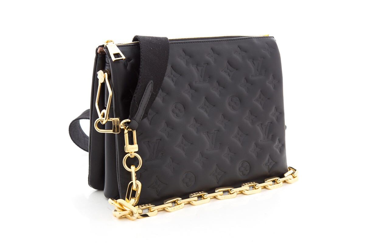 Louis Vuitton Black Monogram Empreinte Coussin PM