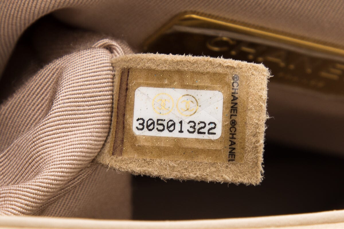 Chanel 19 Large Light Beige Handbag