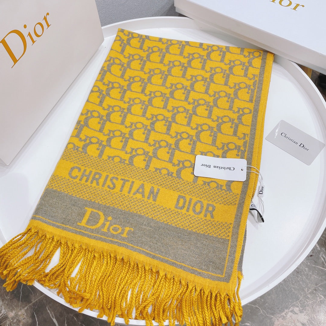 EN - Luxury  Christian Dior Scarf 005