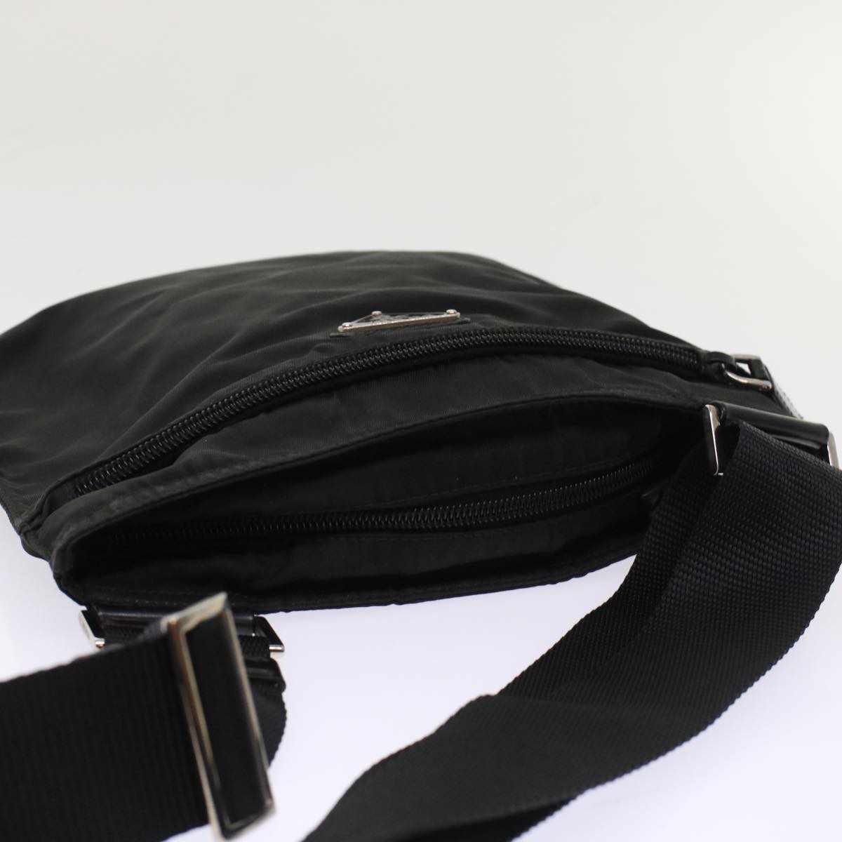 PRADA Shoulder Bag Nylon Black  ep1121