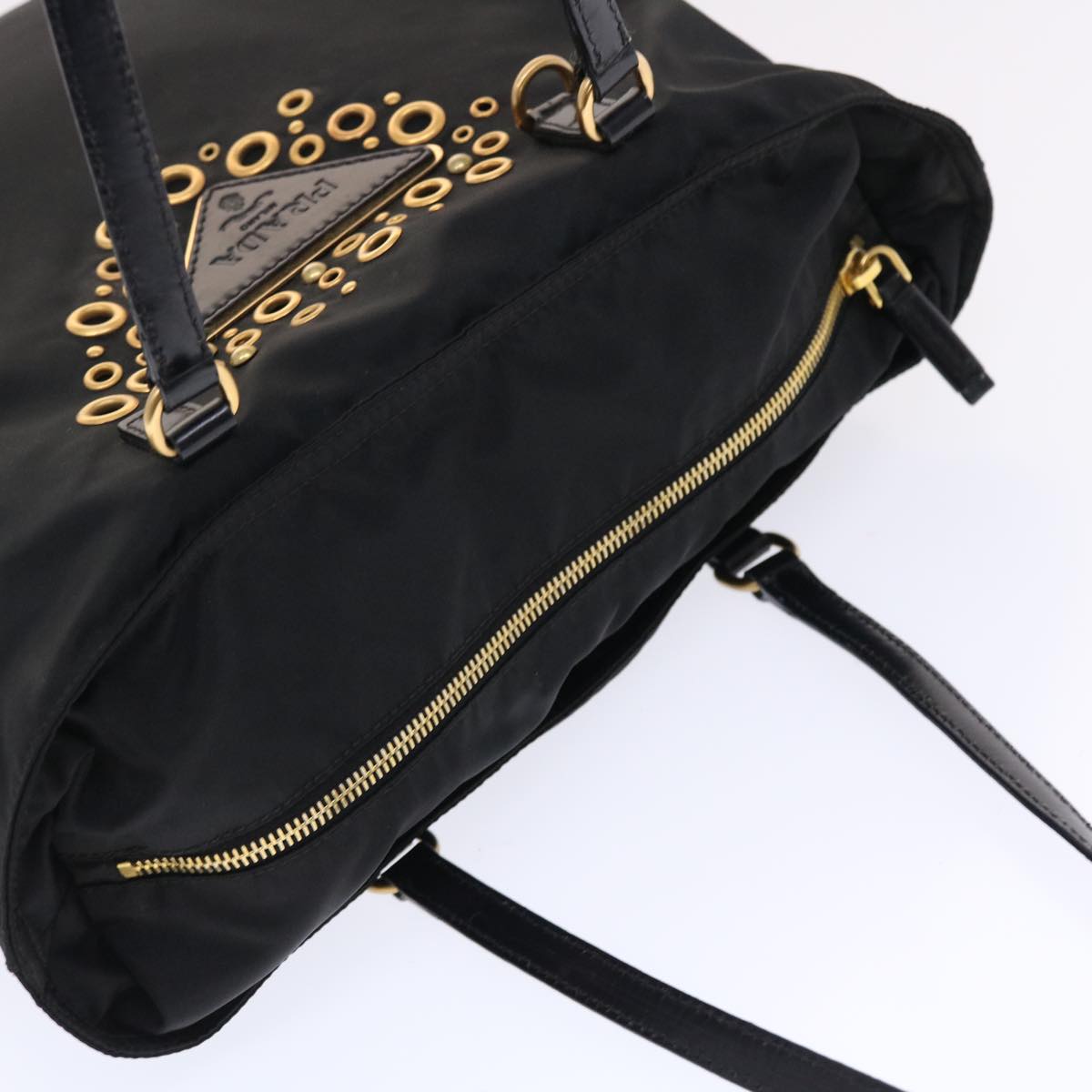 PRADA Shoulder Bag Nylon Black  ep1172