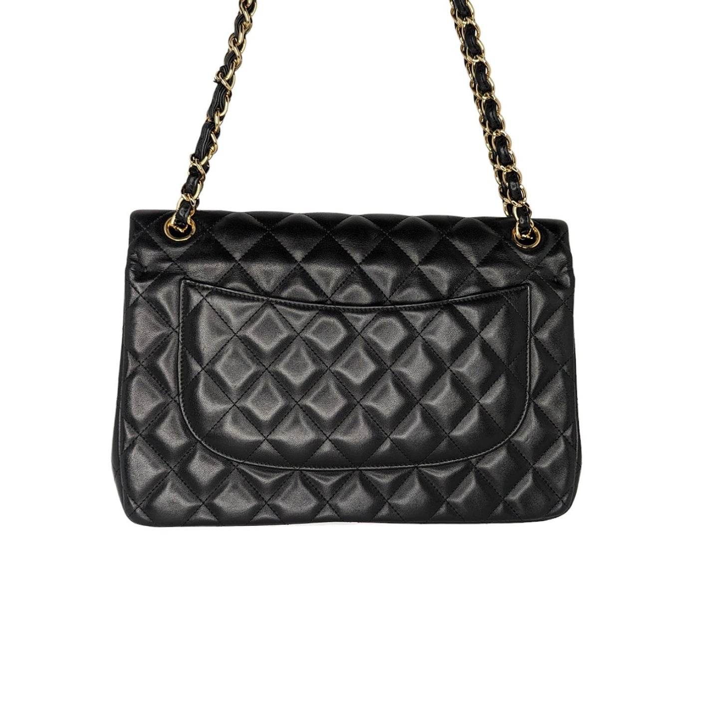 Chanel Classic Quilted Lambskin Double Jumbo Flap