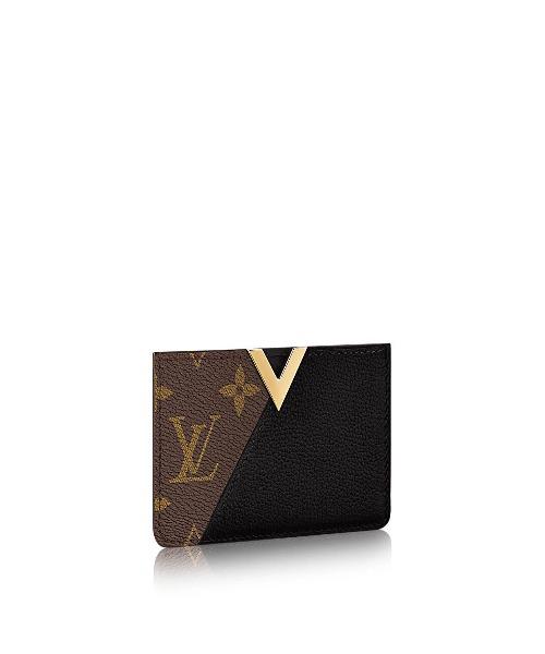 Louis Vuitton Monogram Canvas And Leather Kimono Wallet Black