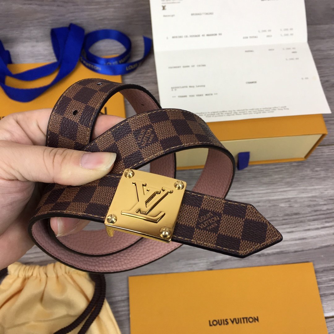 Leather Belt Louis Vuitton