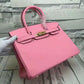 HM Birkin Pink For Women Gold Toned Hardware 14in/35cmÂ