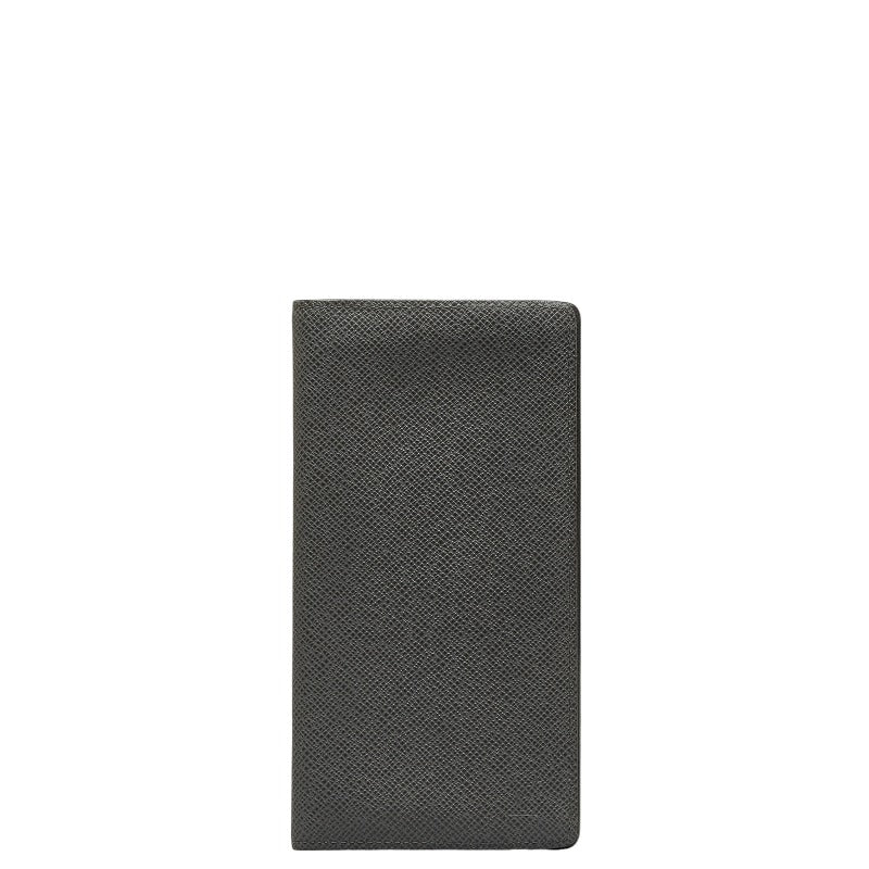 Louis Vuitton Tiger Portfolio Braza Long Wallet M32653 Gray Glassier Leather Men LOUIS VUITTON