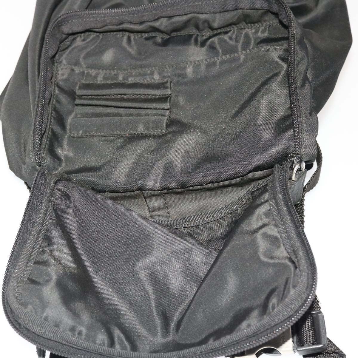 PRADA Backpack Nylon Black  fm2530