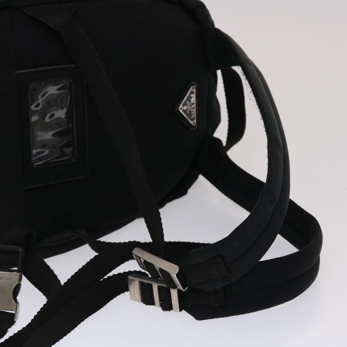 PRADA Backpack Nylon Black  fm2530