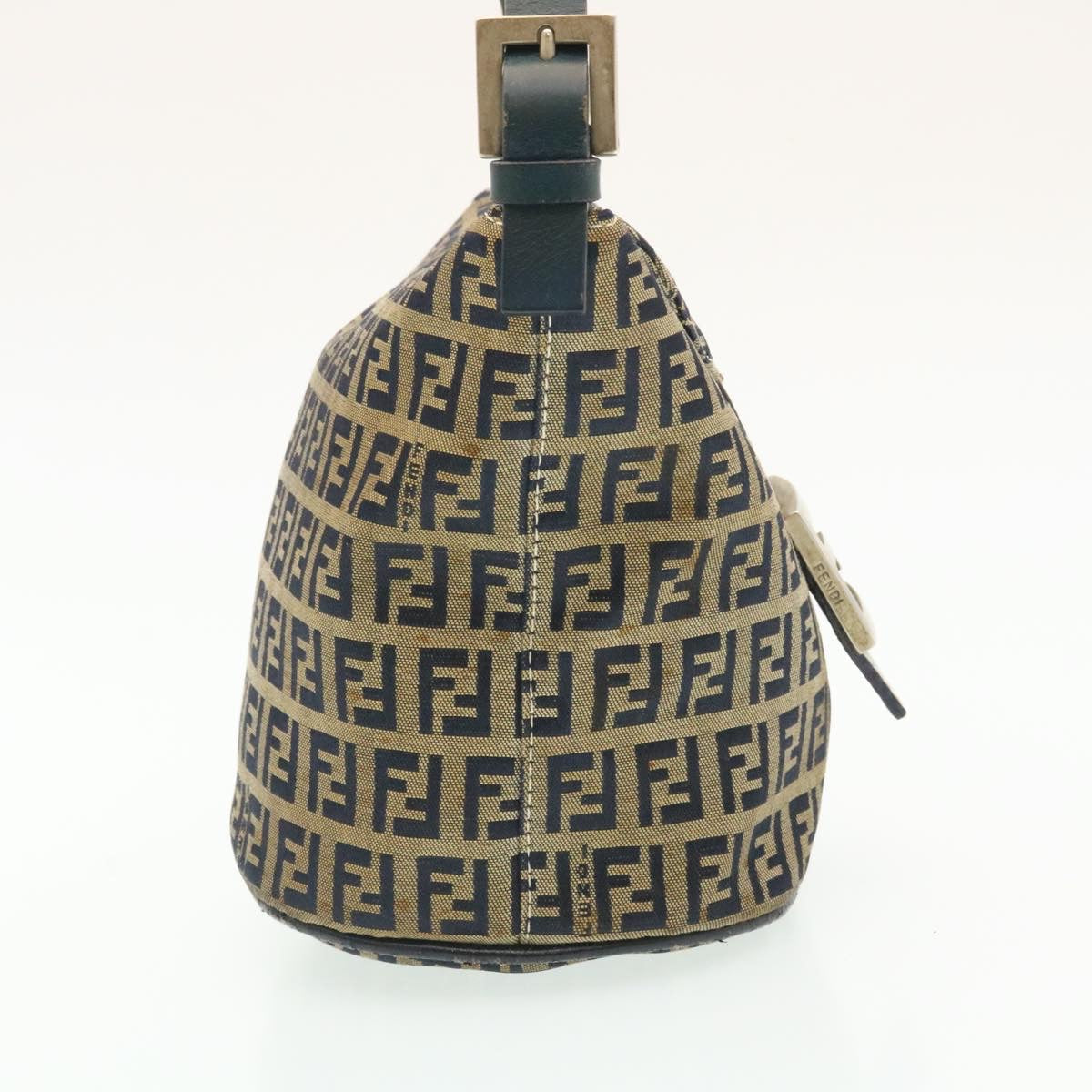 FENDI ZucchinoCanvas Shoulder Bag Brown  am1690g