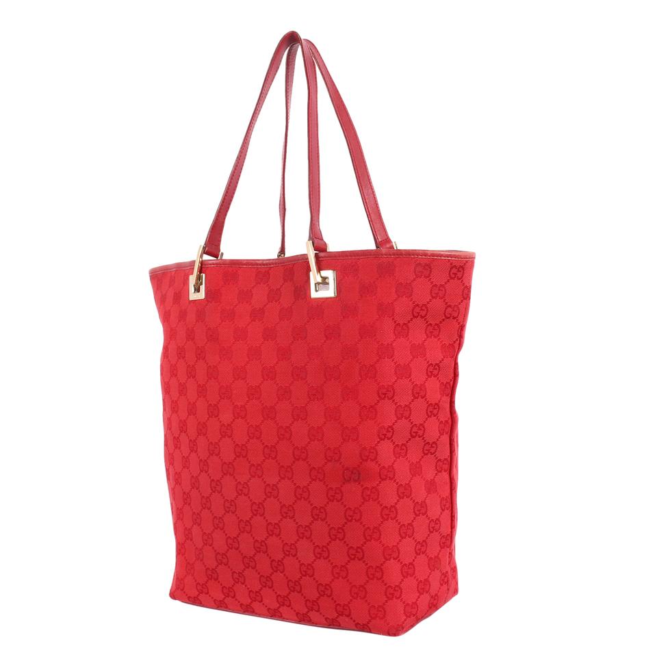 Gucci Monogram Canvas Large Tote (Authentic Pre-Owned)