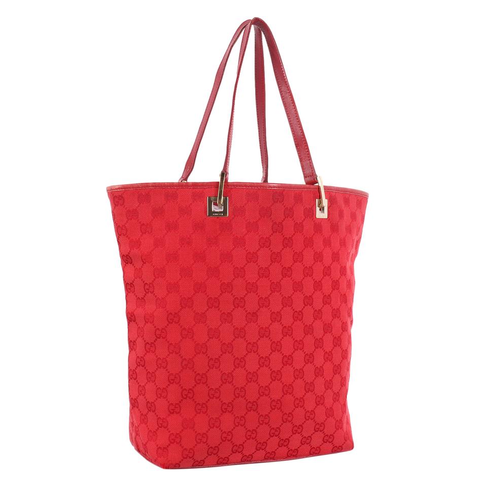 Gucci Monogram Canvas Large Tote (Authentic Pre-Owned)