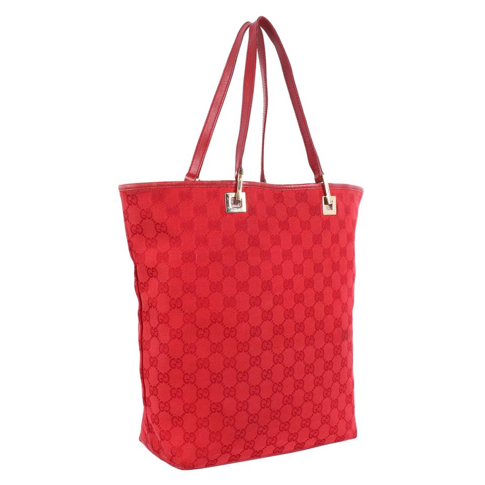 Gucci Monogram Canvas Large Tote (Authentic Pre-Owned)