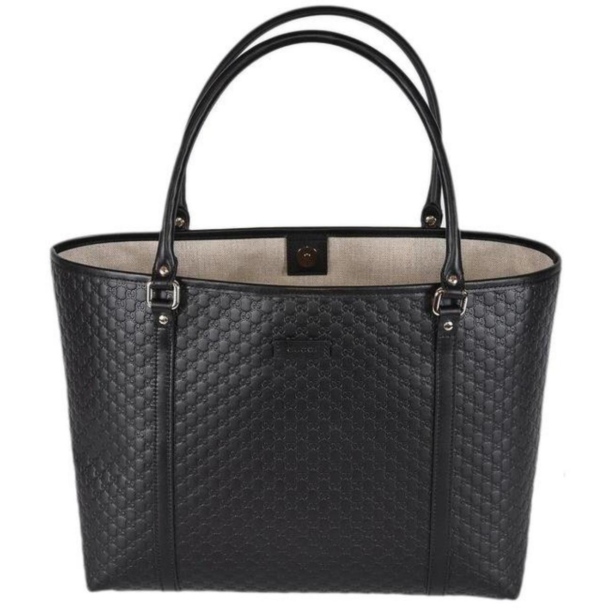 Gucci-Leather Micro Guccissima Large Joy Tote - Runway Catalog