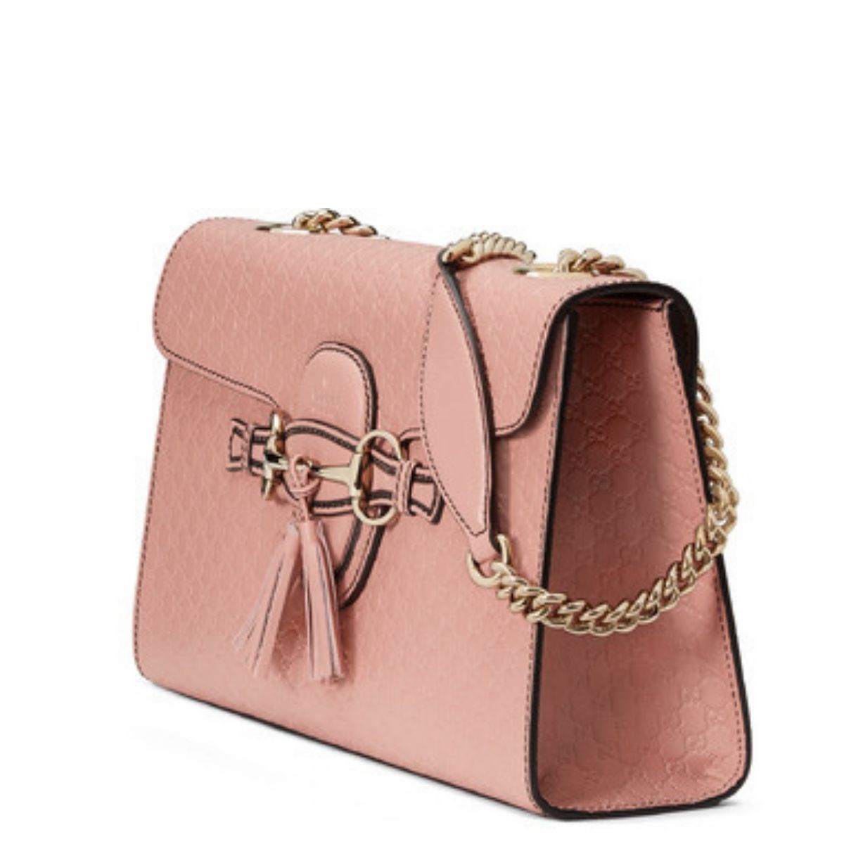 Microguccissima Medium Emily Chain Shoulder Bag Pink